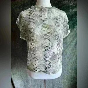 K. Mitsuyo Crochet Art Homespun Knitwear Streetwear